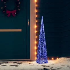 LED-koristevalokartio, akryyli, eri kokoja ja värejä