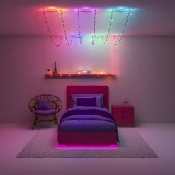 LED-koristevalosarja WiZ Fairy Lights, värillinen, 20m