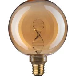 LED-lamppu Paulmann Inner Glow Edition Globe Helix, E27, 180lm, 3.5W, 1800K, kulta