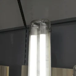 LED-loisteputkivalaisin LED Energie, 2x18W, IP65, 2xLED-putkella, 1266x112x63mm