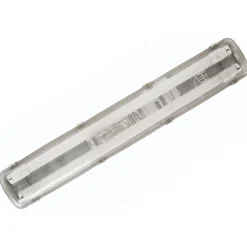 LED-loisteputkivalaisin LED Energie, 2x18W, IP65, 2xLED-putkella, 1266x112x63mm