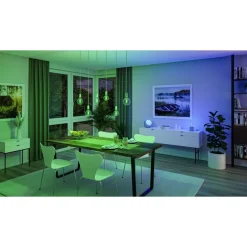 LED-älylamppu Paulmann Smart Home Zigbee 3.0, ST64, E27, 470lm, 6.3W, RGBW+, filamentti, himmennettävä, kulta, 3kpl