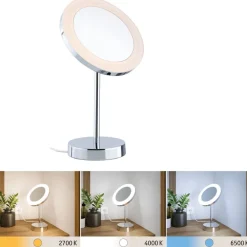 LED-meikkipeili Paulmann Masua IP44 jalustalla 55lm 230V 4W