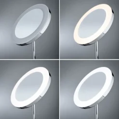 LED-meikkipeili Paulmann Masua IP44 jalustalla 55lm 230V 4W