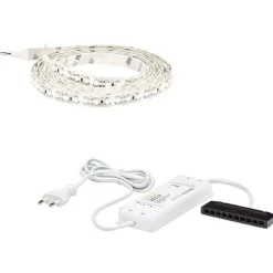 LED-nauha Limente 4m, IP20/IP44, 24V, 4000K + virtalähde
