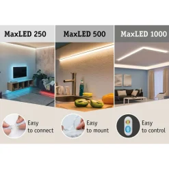 LED-Nauhasetti muuntajalla Paulmann Max 1000 Basic Set, 3m, 2700K, muovi