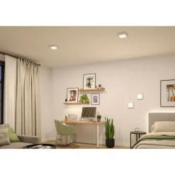 LED-paneeli Paulmann Abia 2 White Select hämäräohjatulla liiketunnistimella 2700-4000K, eri vaihtoehtoja
