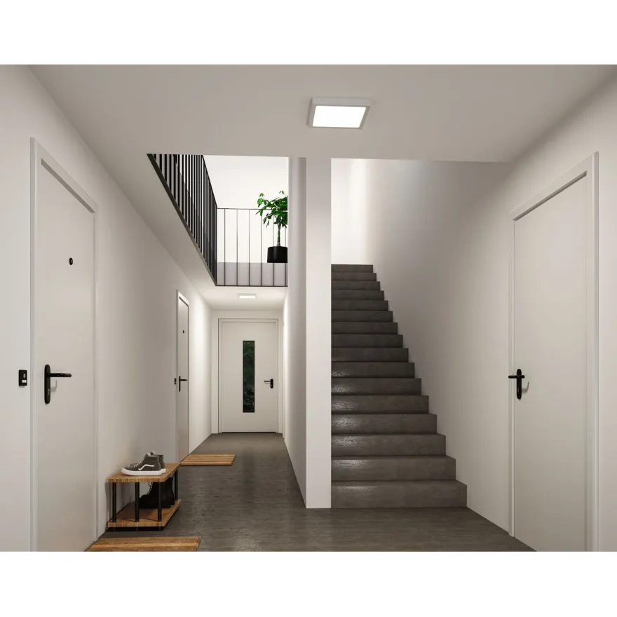 LED-paneeli Paulmann Abia 2 White Select hämäräohjatulla liiketunnistimella 2700-4000K, eri vaihtoehtoja