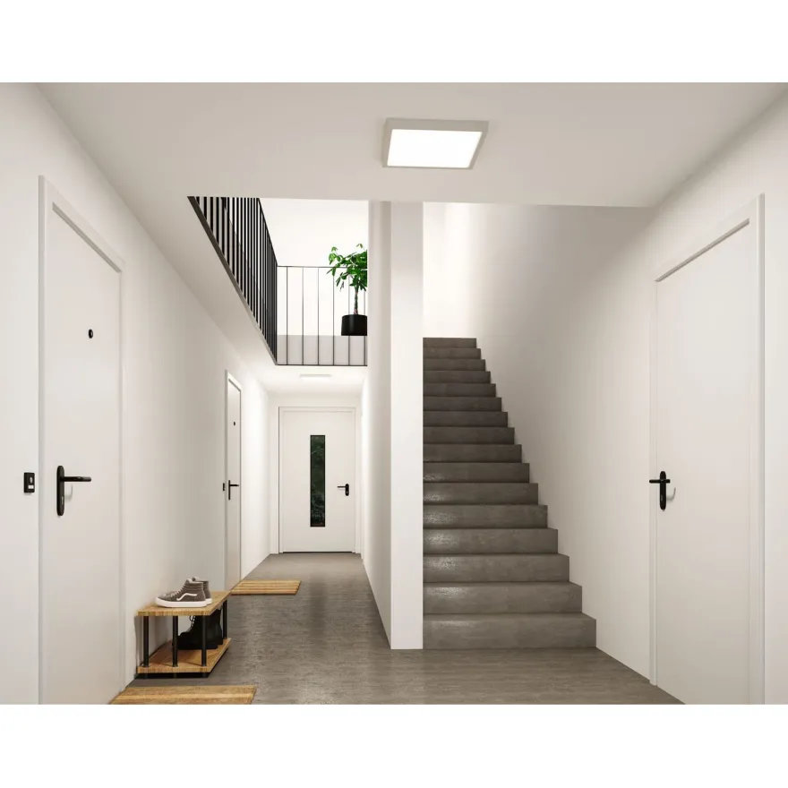 LED-paneeli Paulmann Abia 2 White Select hämäräohjatulla liiketunnistimella 2700-4000K, eri vaihtoehtoja
