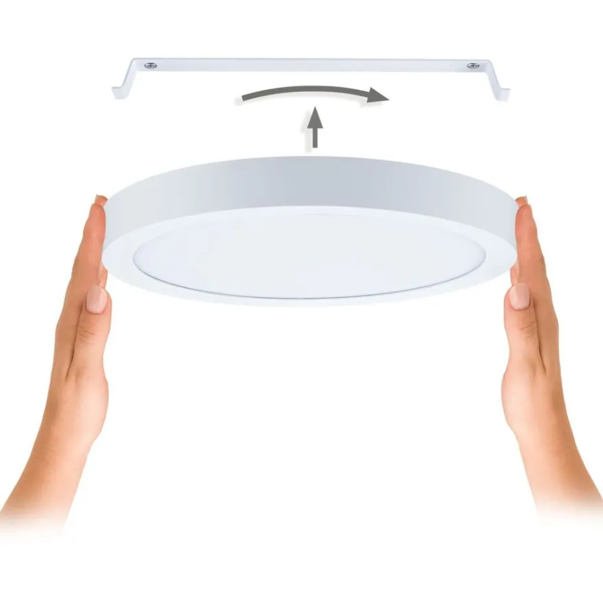 LED-paneeli Paulmann Abia 2 White Select hämäräohjatulla liiketunnistimella 2700-4000K, eri vaihtoehtoja
