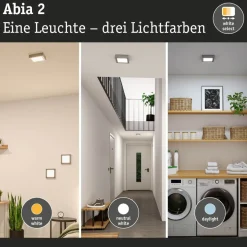 LED-paneeli Paulmann Abia 2 White Select hämäräohjatulla liiketunnistimella 2700-4000K, eri vaihtoehtoja