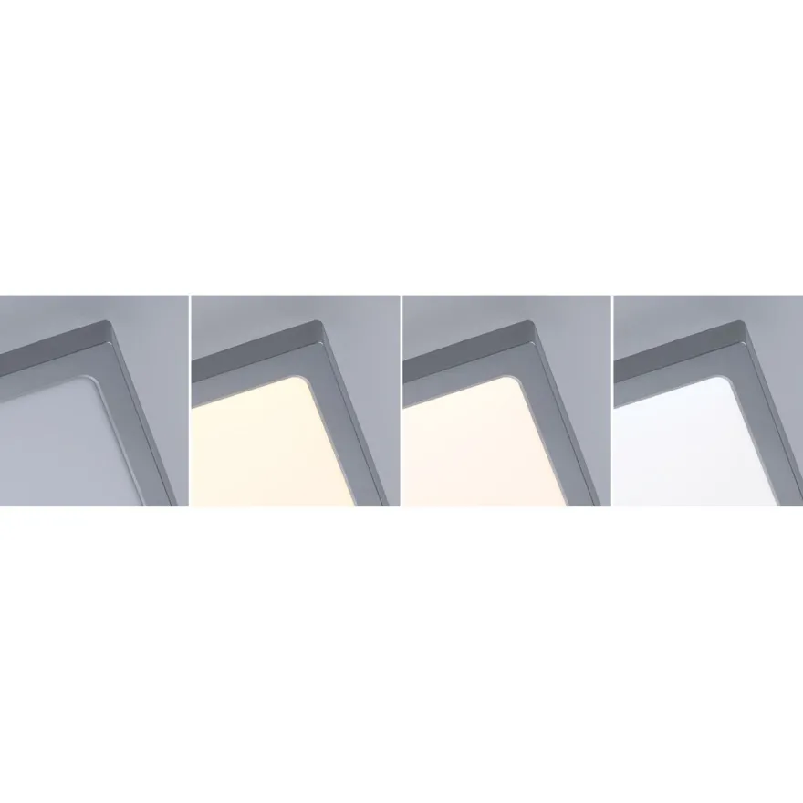 LED-paneeli Paulmann Abia 2 White Select hämäräohjatulla liiketunnistimella 2700-4000K, eri vaihtoehtoja