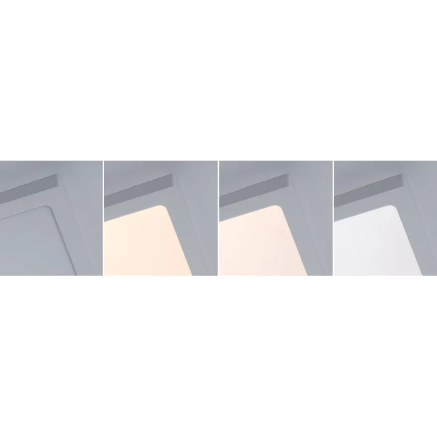 LED-paneeli Paulmann Abia 2 White Select hämäräohjatulla liiketunnistimella 2700-4000K, eri vaihtoehtoja