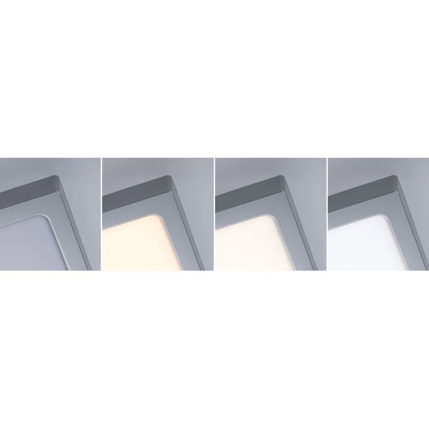 LED-paneeli Paulmann Abia 2 White Select hämäräohjatulla liiketunnistimella 2700-4000K, eri vaihtoehtoja