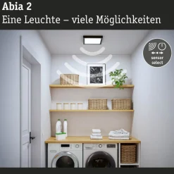 LED-paneeli Paulmann Abia 2 White Select hämäräohjatulla liiketunnistimella 2700-4000K, eri vaihtoehtoja