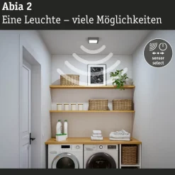 LED-paneeli Paulmann Abia 2 White Select hämäräohjatulla liiketunnistimella 2700-4000K, eri vaihtoehtoja