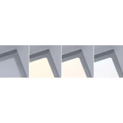 LED-paneeli Paulmann Abia 2 White Select hämäräohjatulla liiketunnistimella 2700-4000K, eri vaihtoehtoja