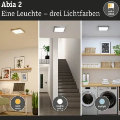 LED-paneeli Paulmann Abia 2 White Select hämäräohjatulla liiketunnistimella 2700-4000K, eri vaihtoehtoja