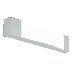 LED-peilivalaisin Eglo Siderno, 8.3W, 350x60x55mm, IP44, kromi/valkoinen