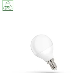 LED-päivänvalolamppu Spectrum E14 pallo 1W 230V 6000K