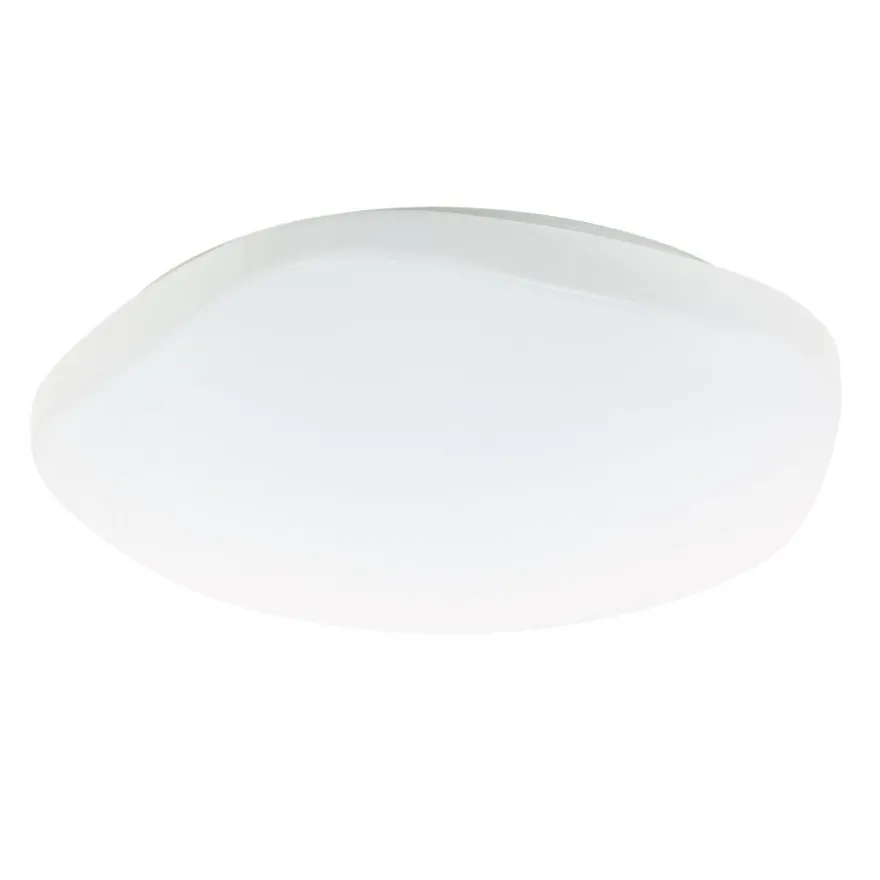 LED-plafondi Eglo Crosslink Totari, 34W, Ø600mm, IP20, valkoinen