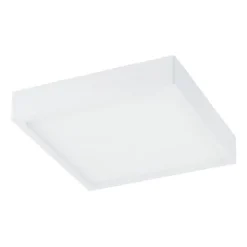 LED-plafondi Globo Alena, 17x17cm, 22W, himmennettävä, valkoinen
