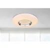 LED-plafondi Globo Magnifique, Ø49cm, 30W, himmennettävä, valkoinen