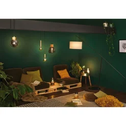 LED-pääpeililamppu Paulmann Modern Classic Edition Globe, E27, G125, 600lm, 6.5W, 2700K, himmennettävä, mattamusta