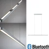 LED-riippuvalaisin Paulmann Lento, Smart Home Bluetooth, säädettävä värilämpötila, himmennettävä, mattakromi