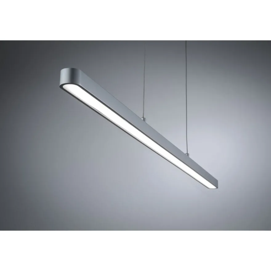 LED-riippuvalaisin Paulmann Lento, Smart Home Bluetooth, säädettävä värilämpötila, himmennettävä, mattakromi