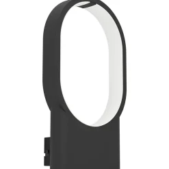 LED-Seinävalaisin Eglo Codriales, 10.8W, 18x32cm, musta/valkoinen