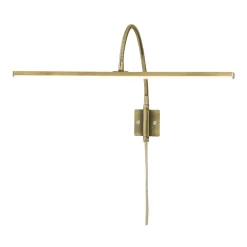 LED-tauluvalaisin Aneta Lighting Miro, himmentimellä, antiikki