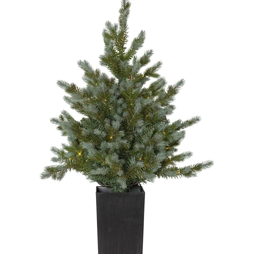 LED-valaistu joulukuusi Star Trading Greyland, 95cm, vihreä