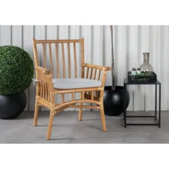 Lepotuoli Venture Home Cane, ruskea/harmaa