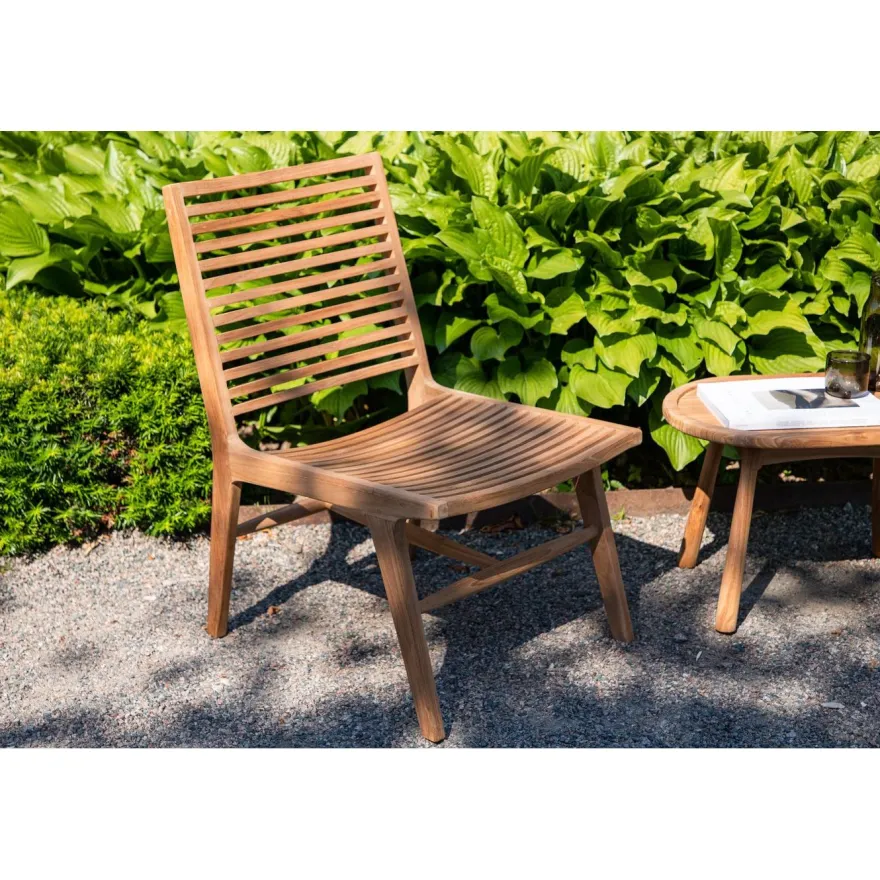 Lepotuoli Venture Home Ribbon, tiikki