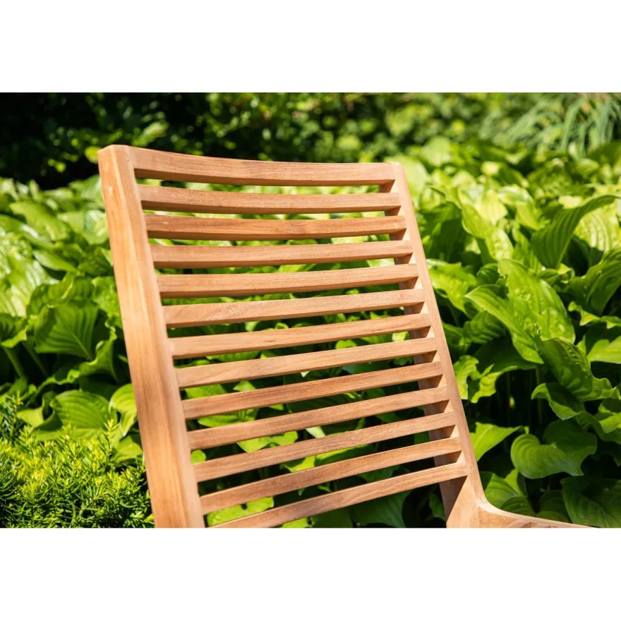 Lepotuoli Venture Home Ribbon, tiikki