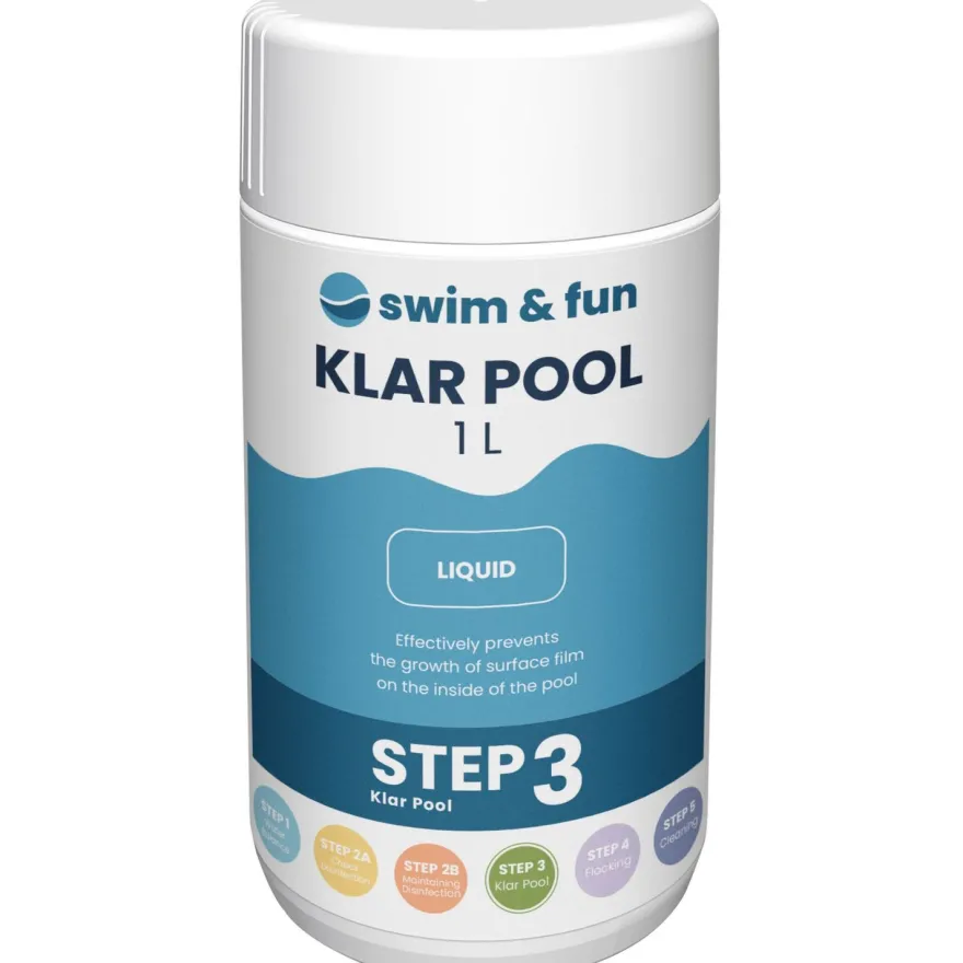 Levänestoaine Swim & Fun KlarPool 1 l