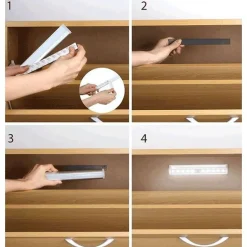 Liiketunnistinvalaisin Grip Regleta, kaappiin/laatikkoon