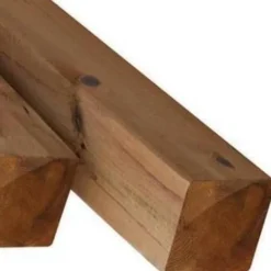 Liimapuutolppa AB Oiva, 90x90x3000mm, ruskea