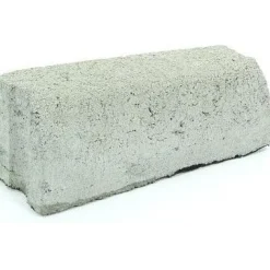Liimattava madalluskivi Rudus, 16>12cm, oikea, 390x130mm, sileä, harmaa