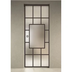 Liukuovi seinän sisään Hietakari Inne P1S Shanghai Pocket door, soft closing -mekanismilla, mittatilaus, eri vaihtoehtoja