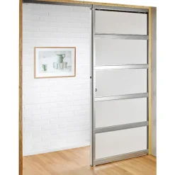 Liukuovi seinän sisään Stella Pocket Door M8, laakaovi, 825x2040mm