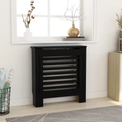 Lämpöpatterin suoja mdf musta 78 cm