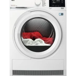 Lämpöpumppukuivausrumpu AEG TR822F85M, 60cm, 8kg, valkoinen