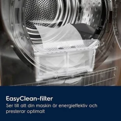 Lämpöpumppukuivausrumpu Electrolux EDI610O85O 600 GentleCare, 8kg