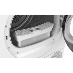 Lämpöpumppukuivausrumpu Siemens WT43HV0EDN, 59.8cm, 8kg, valkoinen