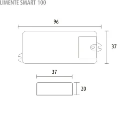 Läsnäolotunnistin Limente Smart 130, valaistuksen ohjain