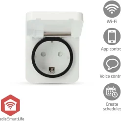 Älypistorasia Nedis ZBPO130FWT SmartLife ZigBee