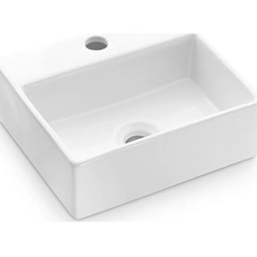 Malja-allas Bathco New Bergamo, 335x310mm, valkoinen