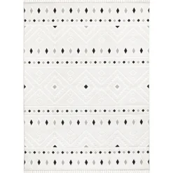 Matto Linento Bubba, 100x200cm, harmaa